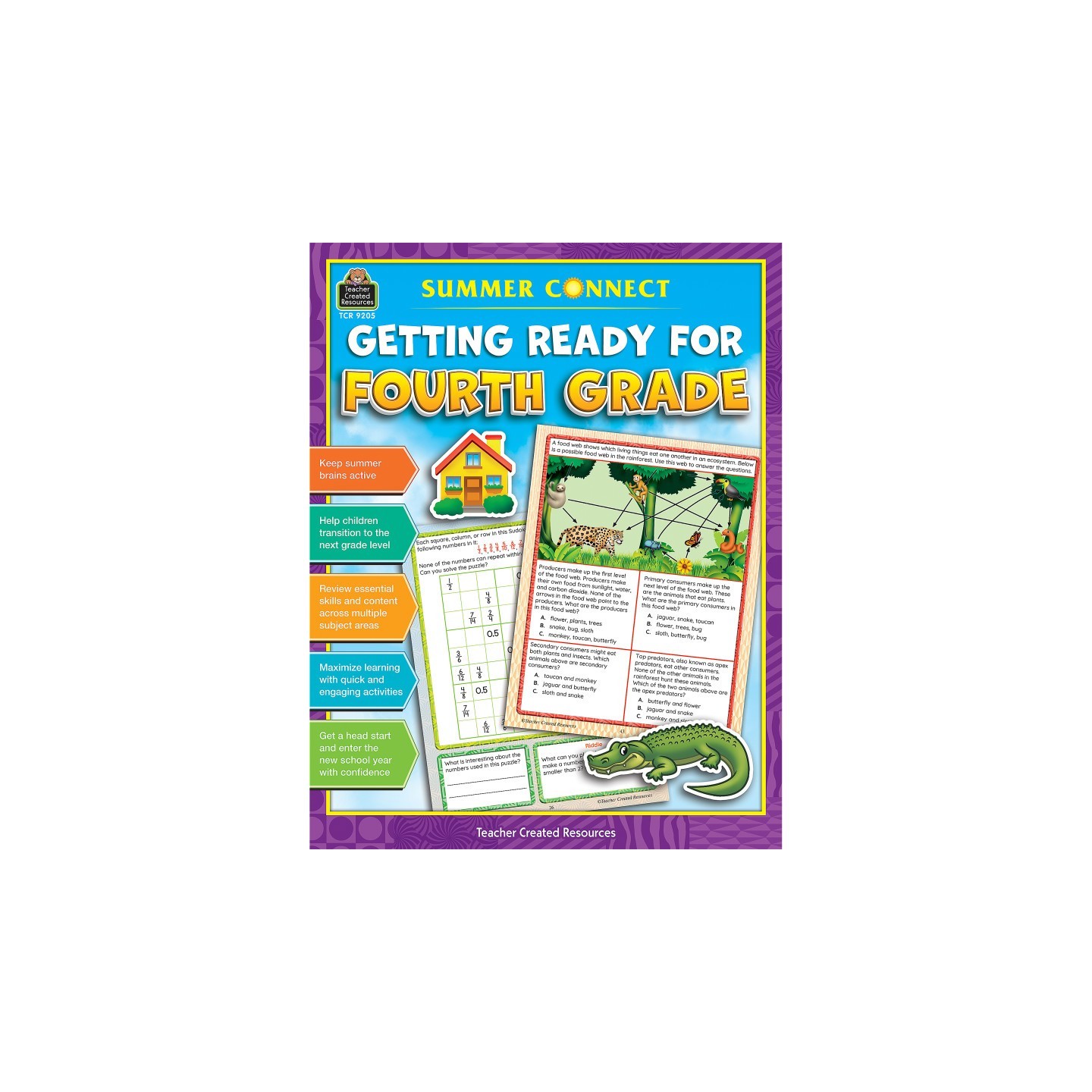 Teacher Created Resources® Summer Connect: Getting Ready for Fourth Grade