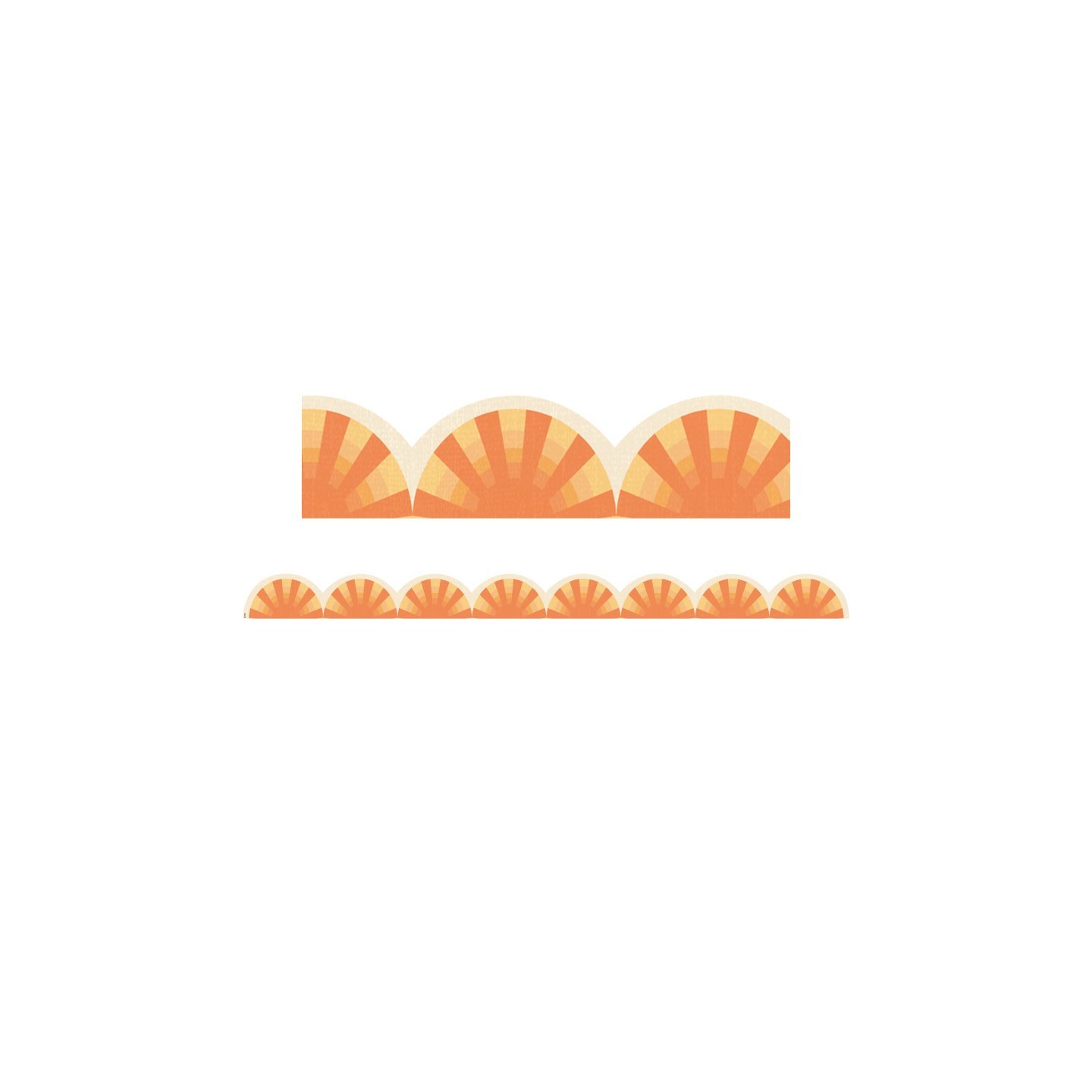 Teacher Created Resources® Moving Mountains Road Trip Sunshine Die-Cut Border Trim, 35 Feet