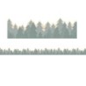 Teacher Created Resources® Moving Mountains Road Trip Trees Die-Cut Border Trim, 35 Feet