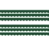Teacher Created Resources® Pine Green Scalloped Border Trim, 35 Feet Per Pack, 6 Packs