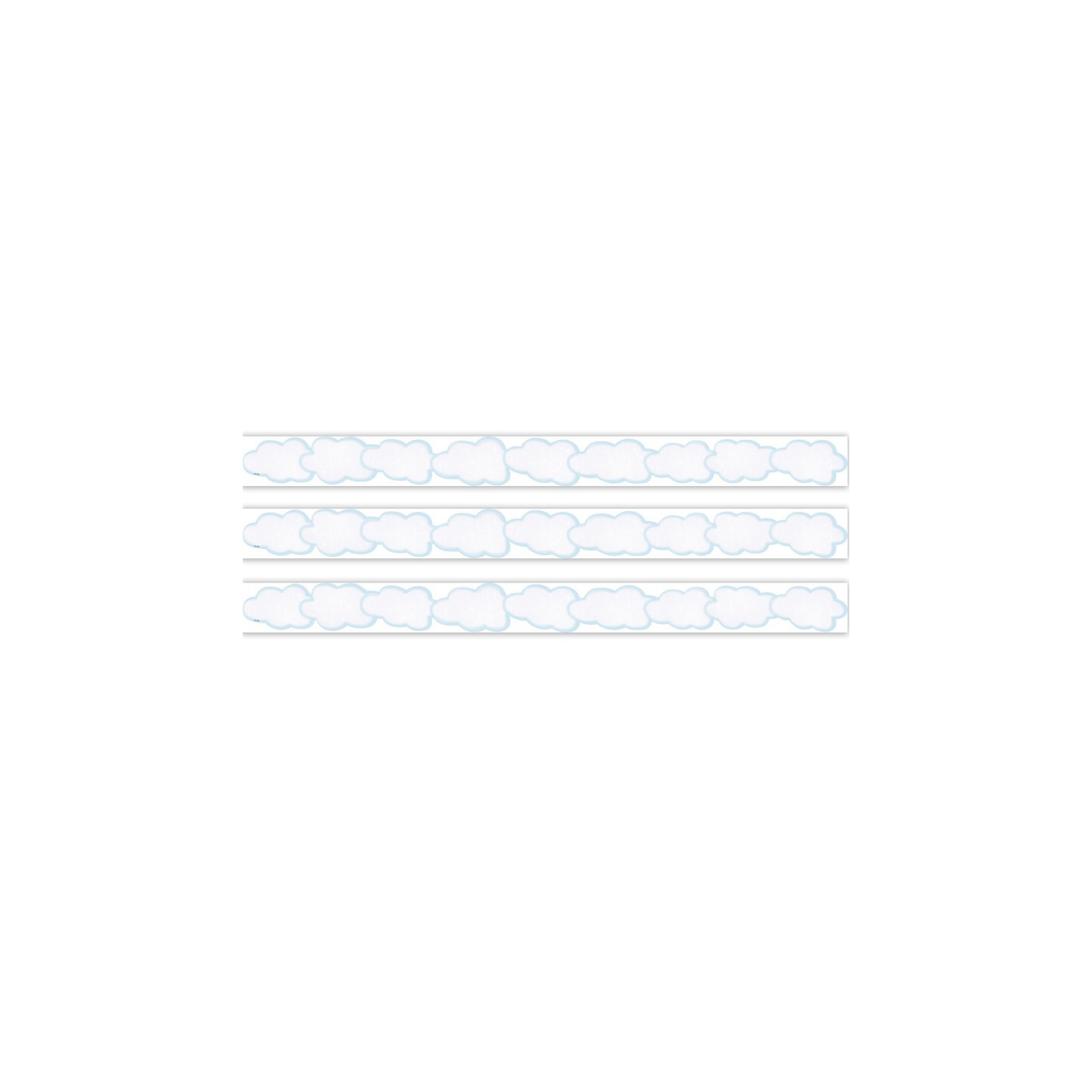 Teacher Created Resources® Clouds Die-Cut Border Trim, 35 Feet Per Pack, 3 Packs