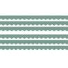 Teacher Created Resources® Retreat Green Scalloped Border Trim, 35 Feet Per Pack, 6 Packs