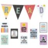 Teacher Created Resources® Cool for School Read Pennants Bulletin Board Set, 12 Pieces