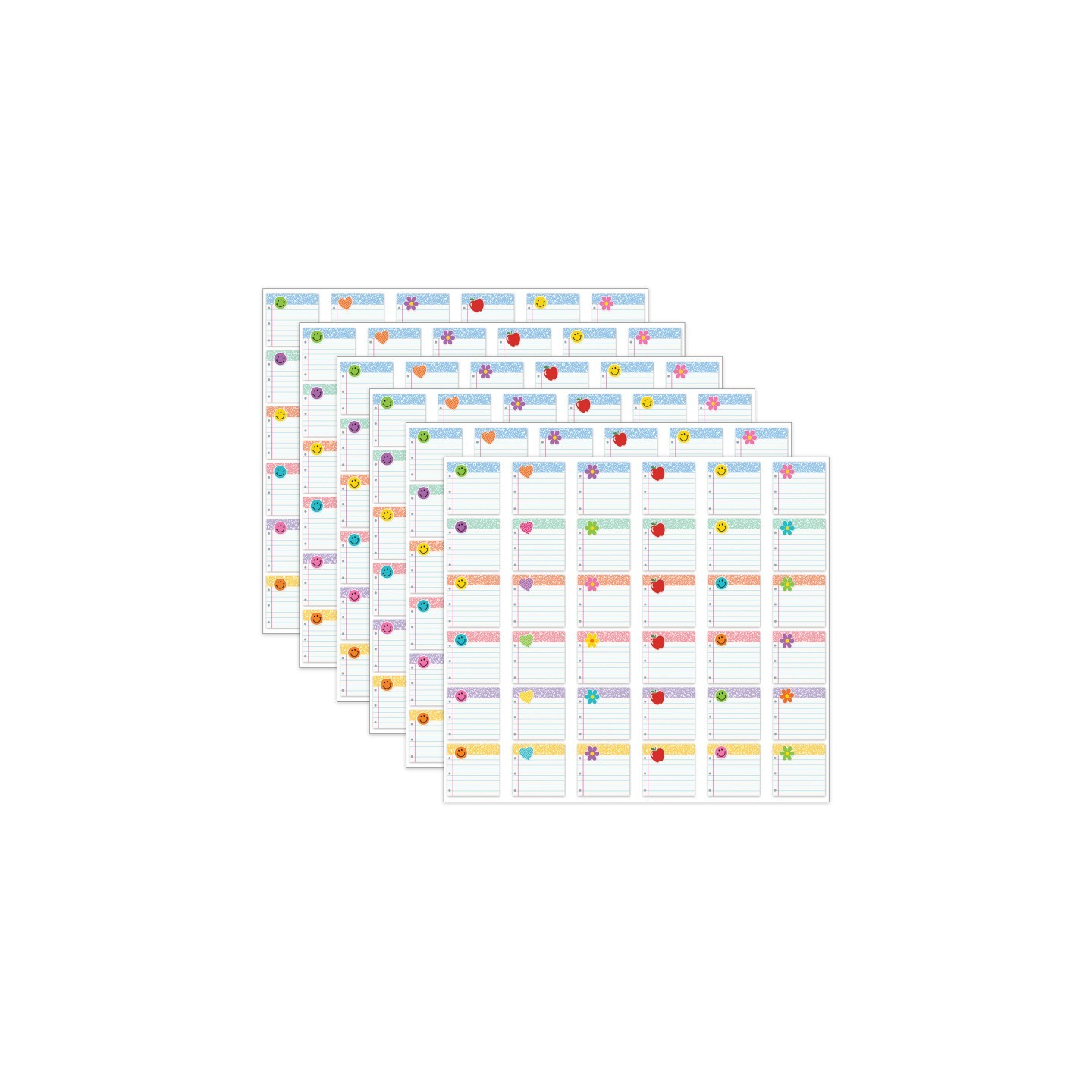 Teacher Created Resources® Cool for School Mini Accents, 36 Per Pack, 6 Packs