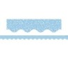 Teacher Created Resources® Composition Blue Scalloped Border Trim, 35 Feet