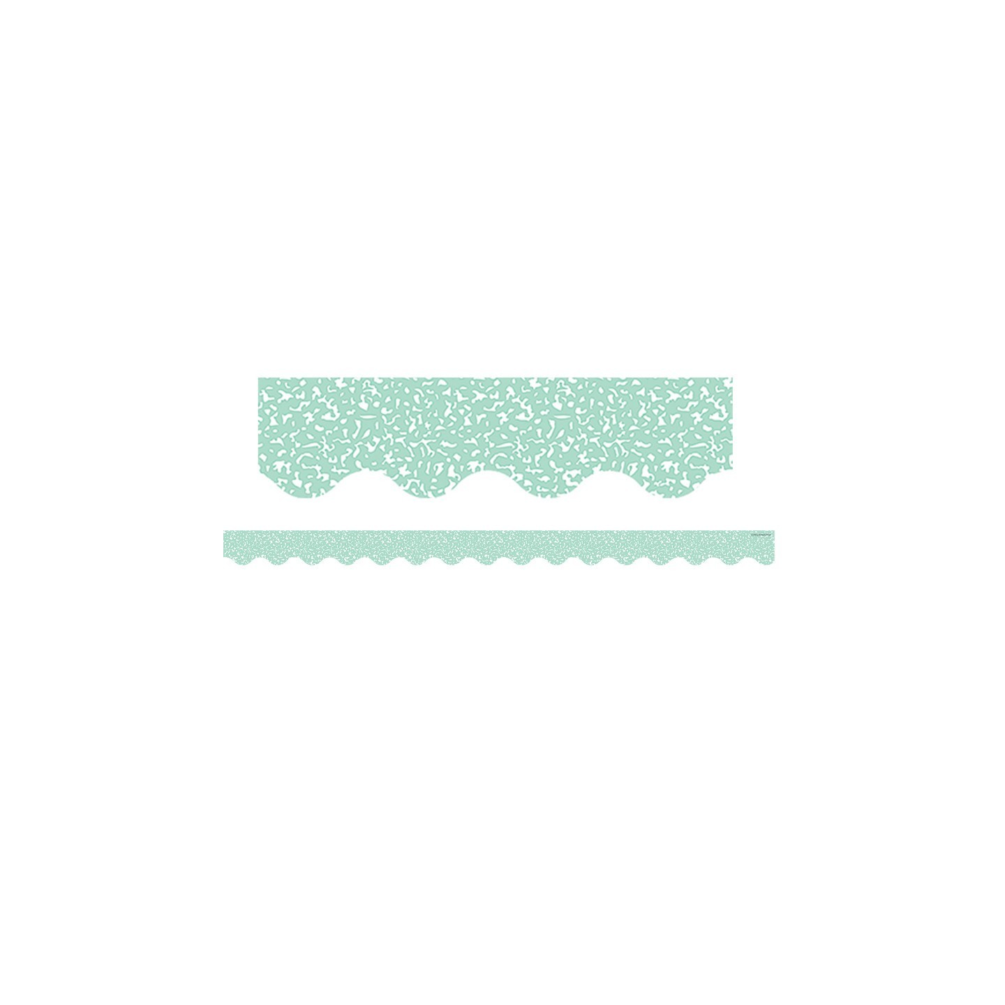 Teacher Created Resources® Composition Green Scalloped Border Trim, 35 Feet