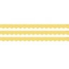 Teacher Created Resources® Composition Yellow Scalloped Border Trim, 35 Feet Per Pack, 3 Packs