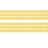 Teacher Created Resources® Composition Yellow Scalloped Border Trim, 35 Feet Per Pack, 6 Packs