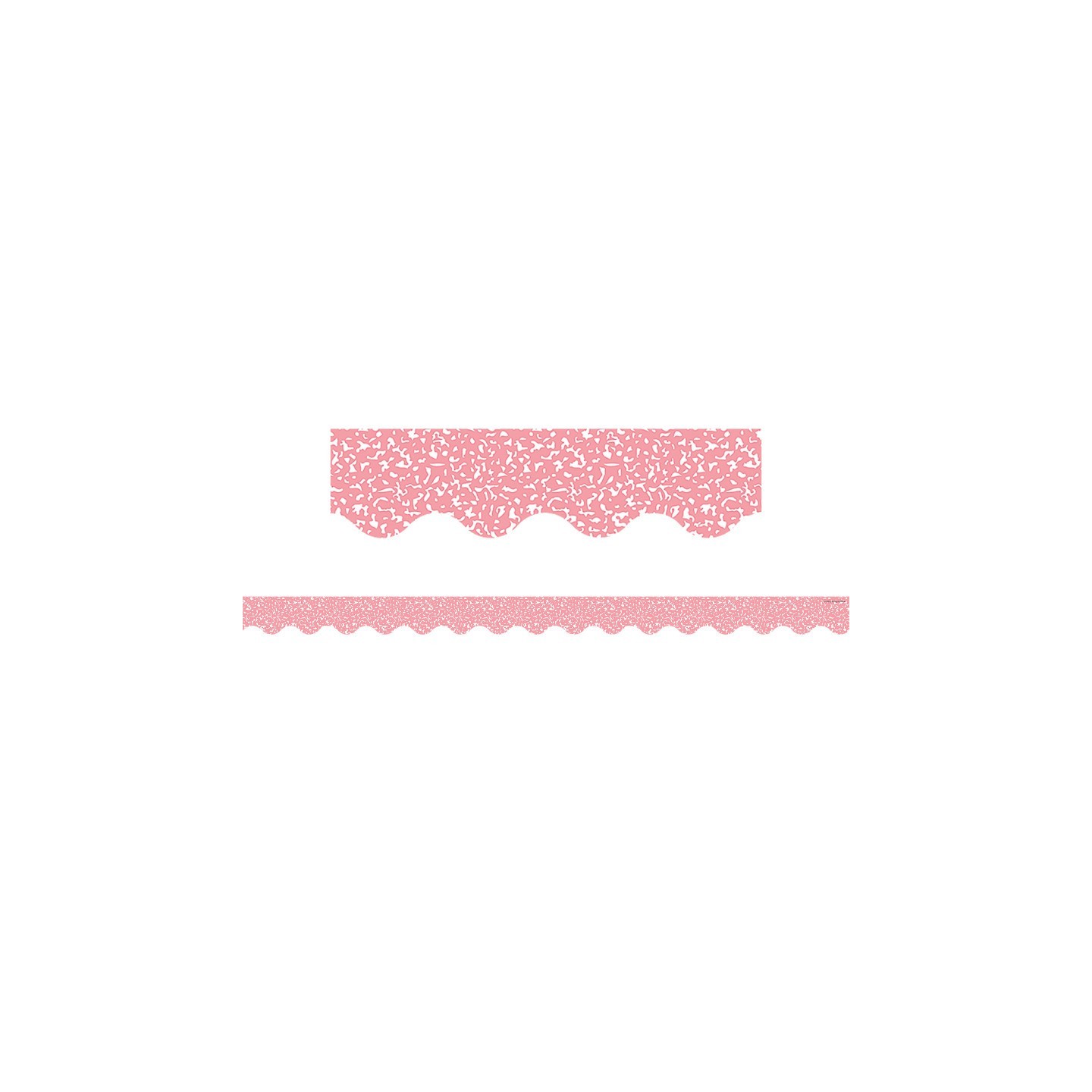 Teacher Created Resources® Composition Pink Scalloped Border Trim, 35 Feet