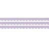 Teacher Created Resources® Composition Purple Scalloped Border Trim, 35 Feet Per Pack, 3 Packs