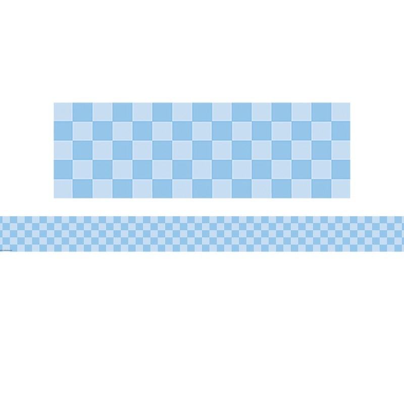Teacher Created Resources® Checkers Scalloped Border Trim, 35 Feet