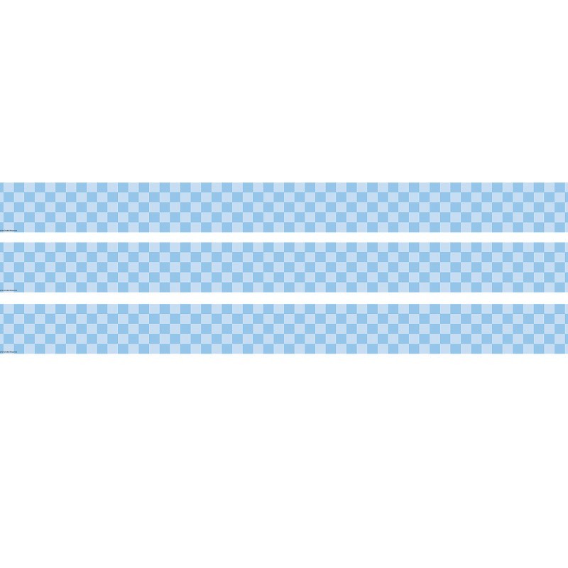 Teacher Created Resources® Checkers Scalloped Border Trim, 35 Feet Per Pack, 3 Packs