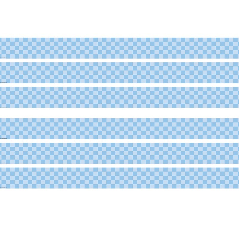 Teacher Created Resources® Checkers Scalloped Border Trim, 35 Feet Per Pack, 6 Packs