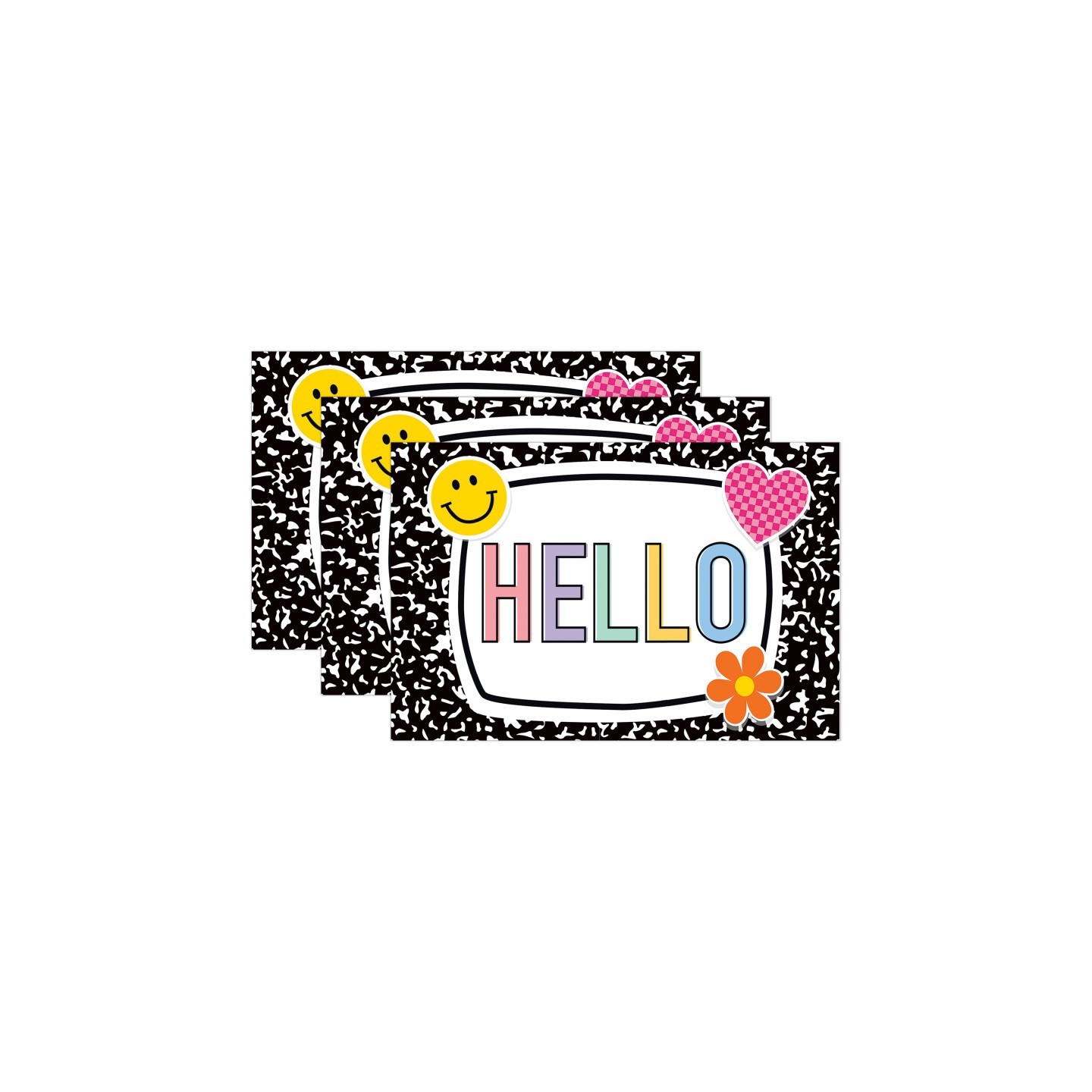 Teacher Created Resources® Cool for School Hello Postcards, 30 Per Pack, 3 Packs