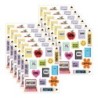Teacher Created Resources® Cool for School Stickers, 90 Per Pack, 12 Packs