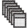 Teacher Created Resources® Cool for School Composition Incentive Charts, 36 Per Pack, 6 Packs