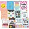 Teacher Created Resources® Cool for School Positive Sayings Small Poster Pack, 12 Posters