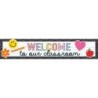 Teacher Created Resources® Cool for School Welcome to Our Classroom Banner, 8" x 39"