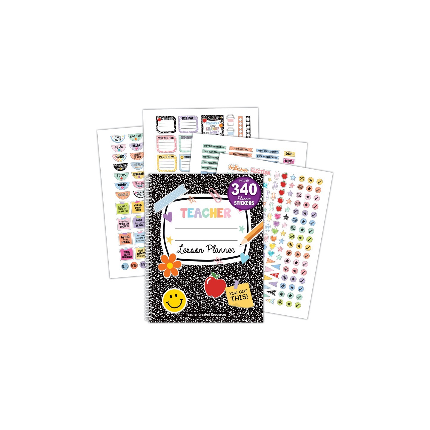 Teacher Created Resources® Cool for School Teacher Plan Book