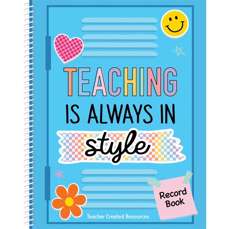 Teacher Created Resources® Cool for School Record Book