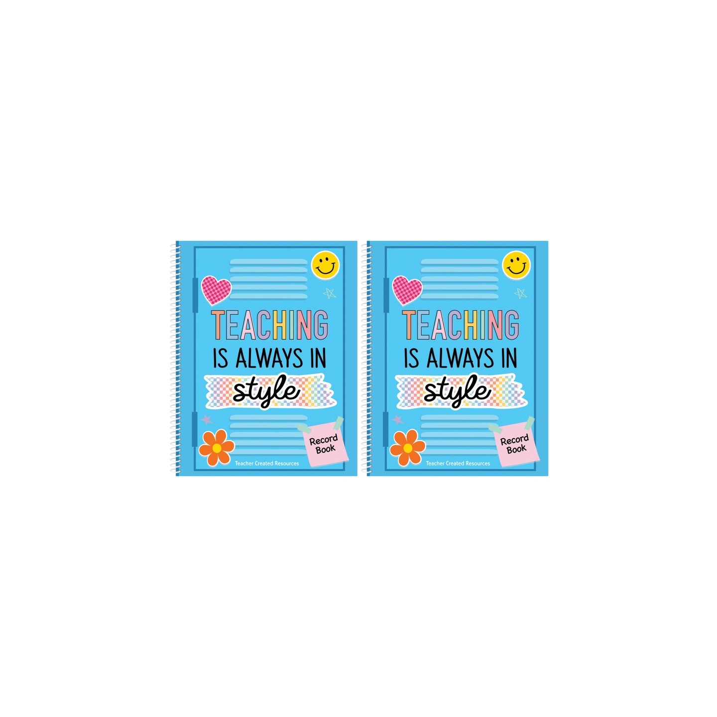 Teacher Created Resources® Cool for School Record Book, Pack of 2