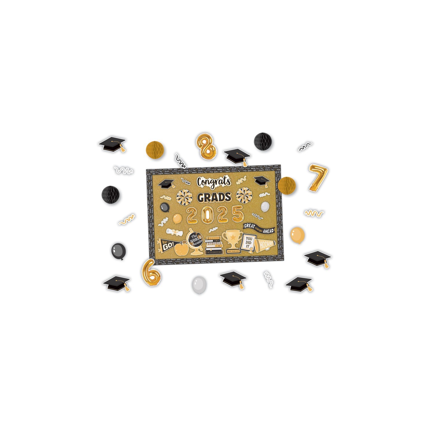 Teacher Created Resources® Graduation Create & Decorate Quick Kit, 93 Pieces