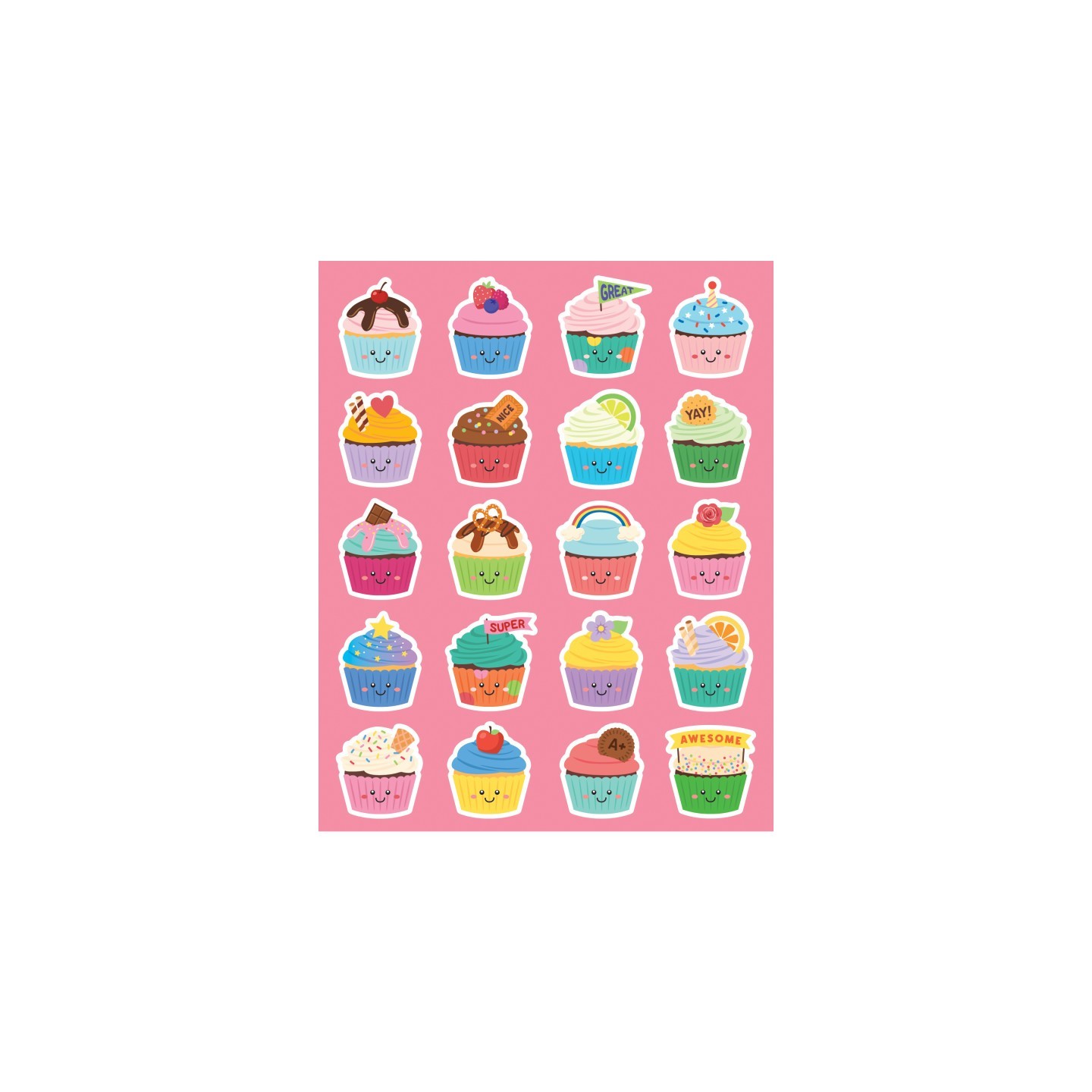 Teacher Created Resources® Cupcake Smelly Stickers, Pack of 120