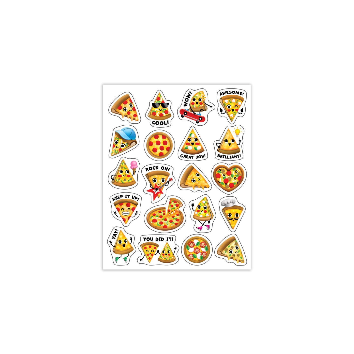 Teacher Created Resources® Pizza Smelly Stickers, Pack of 120