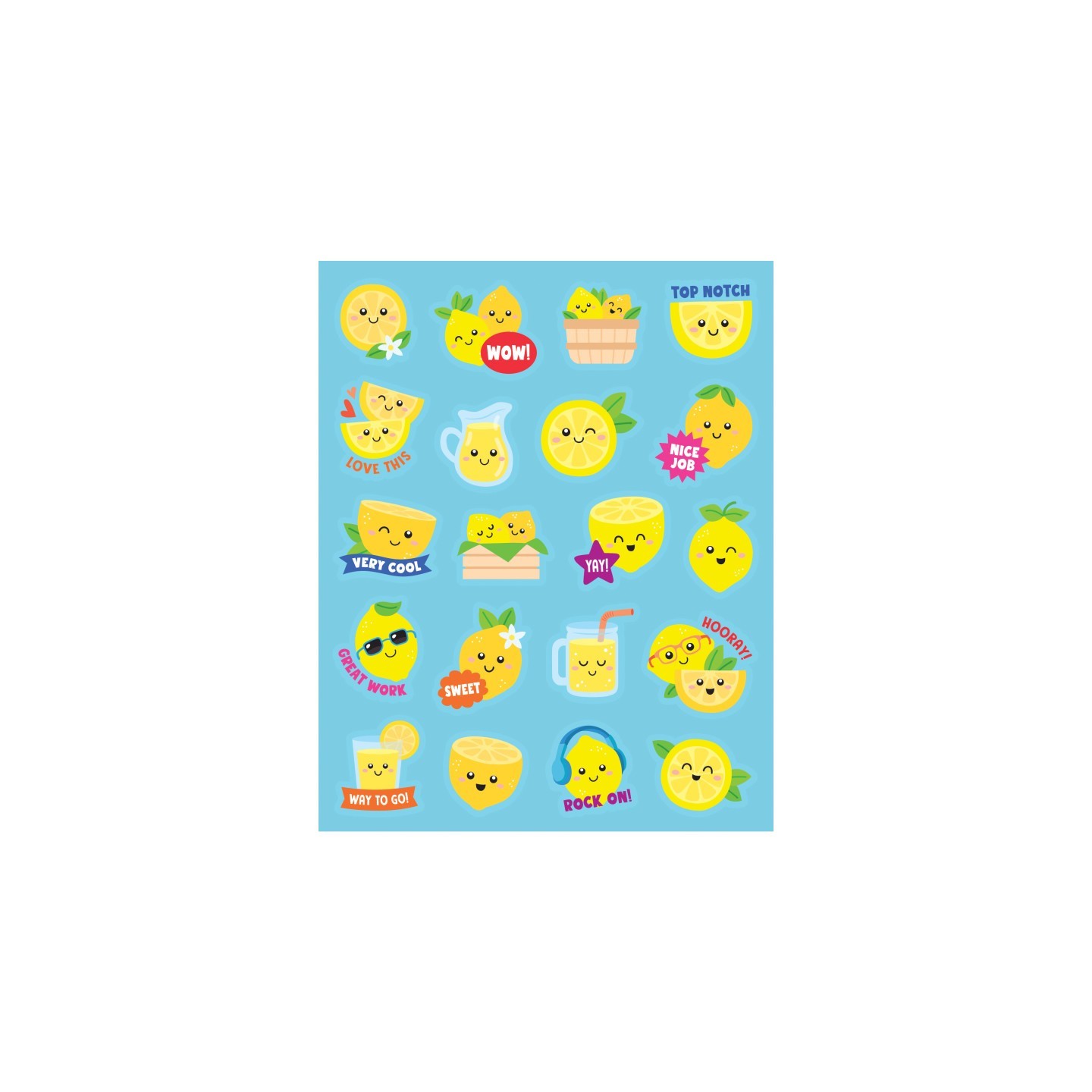Teacher Created Resources® Lemon Smelly Stickers, Pack of 120