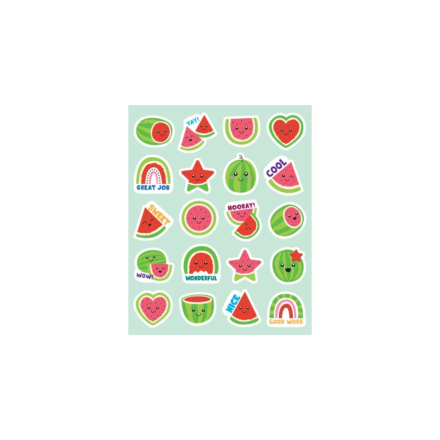 Teacher Created Resources® Watermelon Smelly Stickers, Pack of 120