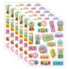 Teacher Created Resources® Bubble Gum Smelly Stickers, 120 Per Pack, 6 Packs