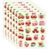 Teacher Created Resources® Cherry Smelly Stickers, 120 Per Pack, 6 Packs
