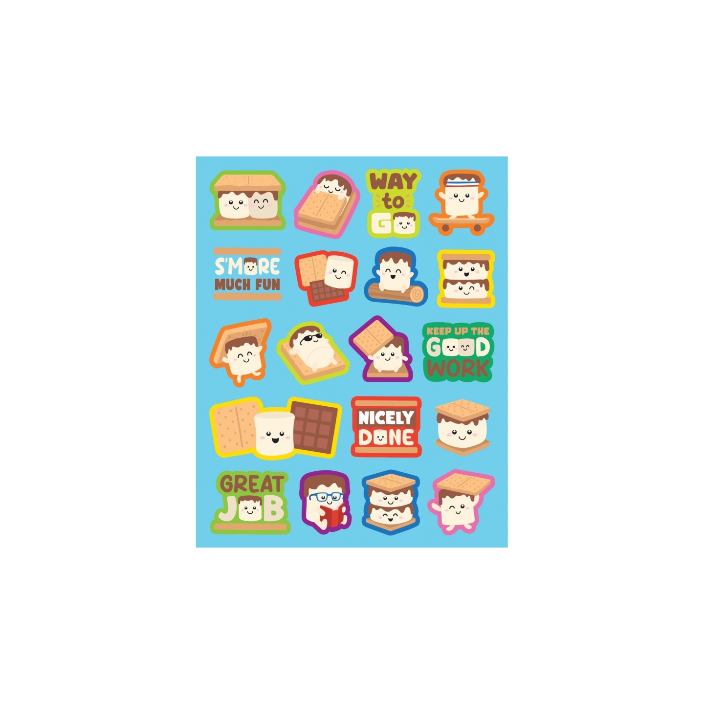 Teacher Created Resources® S'mores Smelly Stickers, Pack of 114