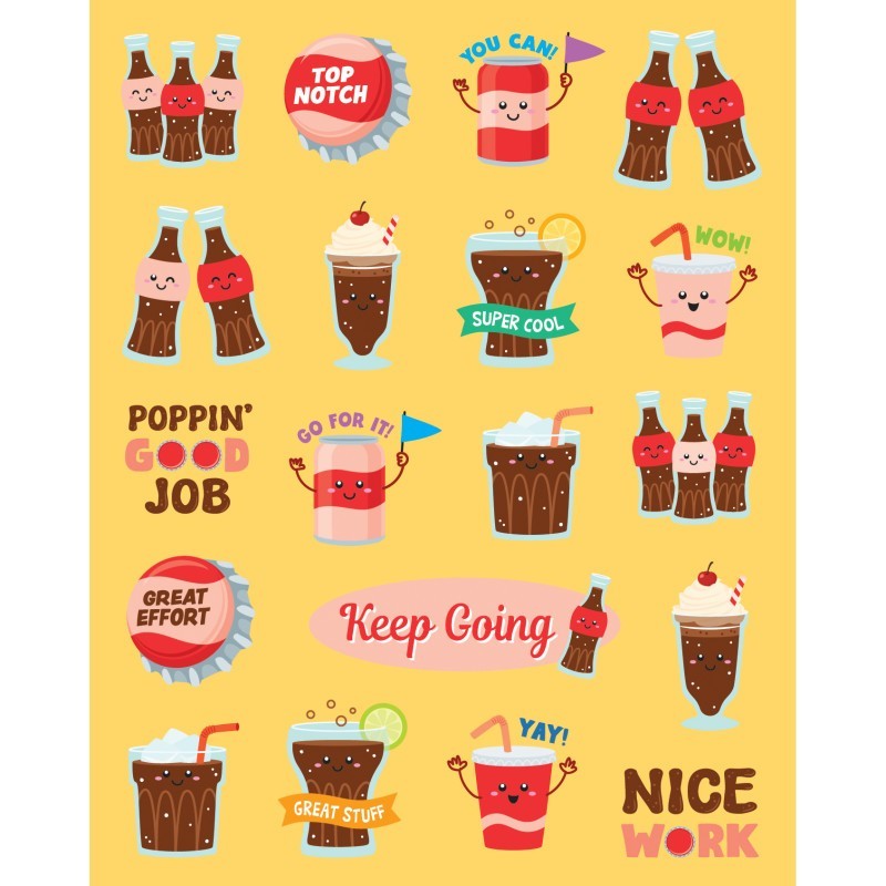 Teacher Created Resources® Cola Smelly Stickers, Pack of 114