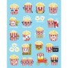 Teacher Created Resources® Popcorn Smelly Stickers, Pack of 120