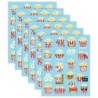 Teacher Created Resources® Popcorn Smelly Stickers, 120 Per Pack, 6 Packs