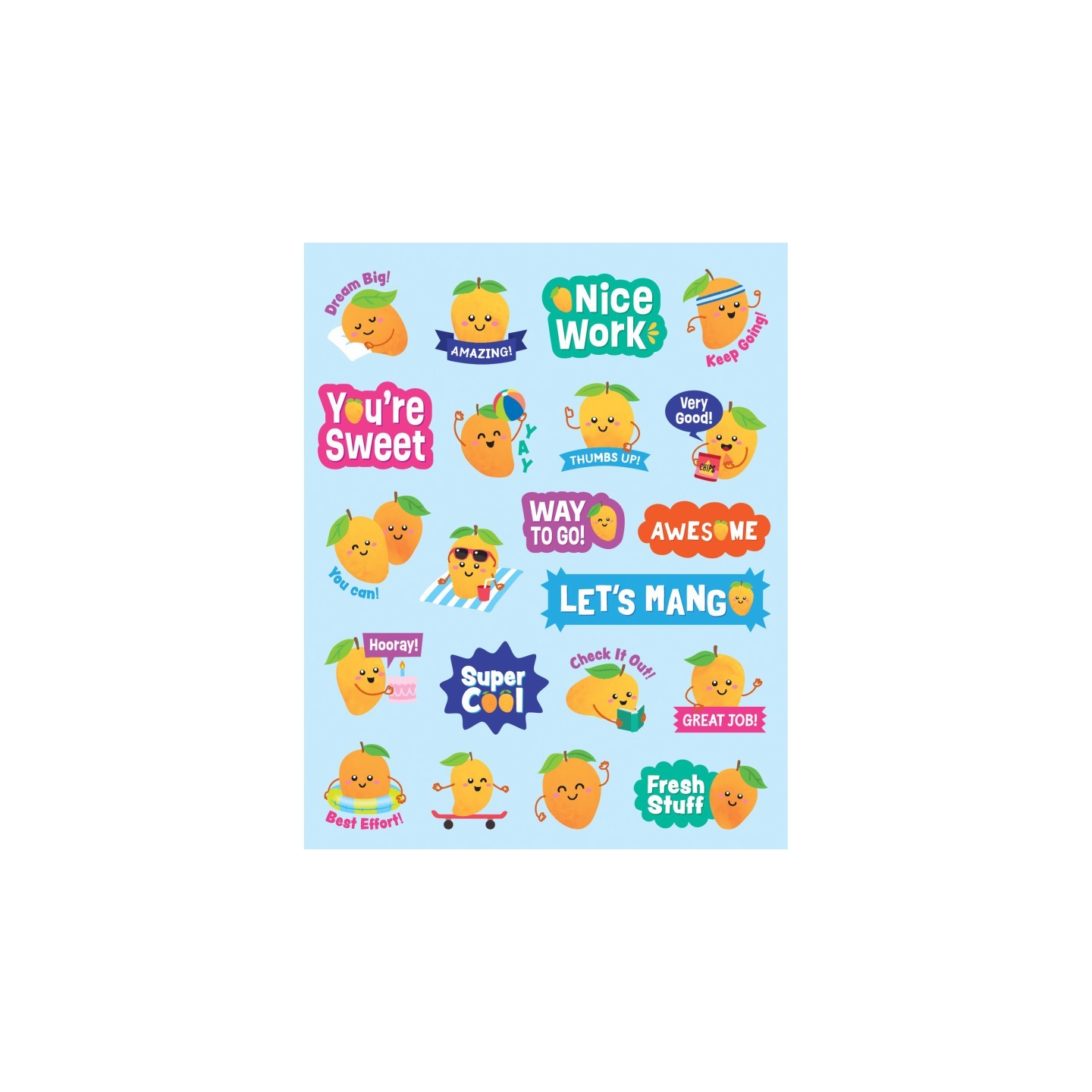 Teacher Created Resources® Mango Smelly Stickers, Pack of 126
