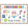 Teacher Created Resources® Colorful Happy Birthday Create & Decorate Quick Kit, 110 Pieces