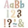 Teacher Created Resources® Calming Colors 4" Wild Whimsy Self-Adhesive Letters, 222 Pieces