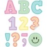 Teacher Created Resources® Pastel Pop 2" Bold Block Self-Adhesive Letters Uppercase, 326 Pieces