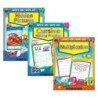Teacher Created Resources® Skill-Building Write & Wipe Activity Book Kit – Cursive, Multiplication, and Hidden Pictures