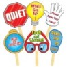Scholastic Teaching Solutions Manage Your Class Signs, Pack of 6