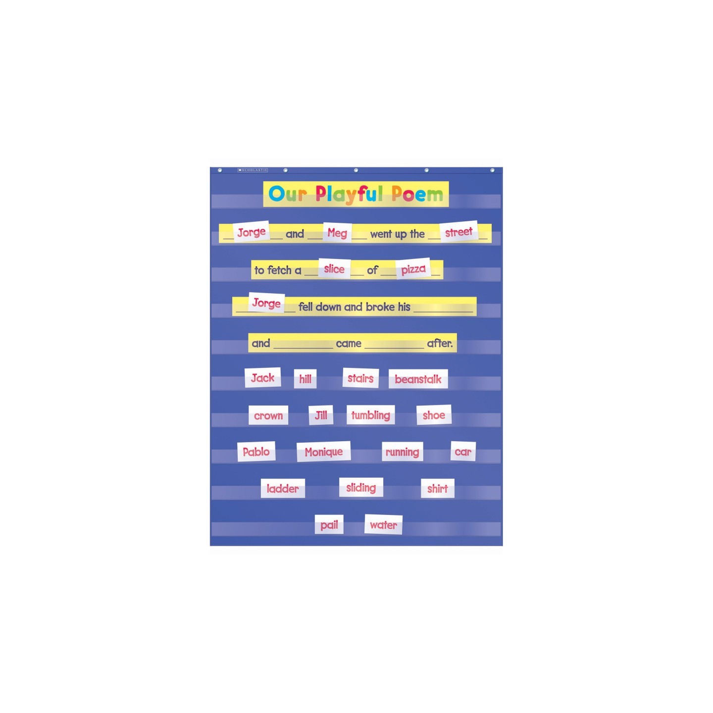 Scholastic Teaching Solutions Standard Pocket Chart