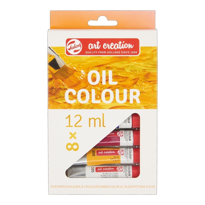 Talens Art Creation Oil Set, 8 x 12mL