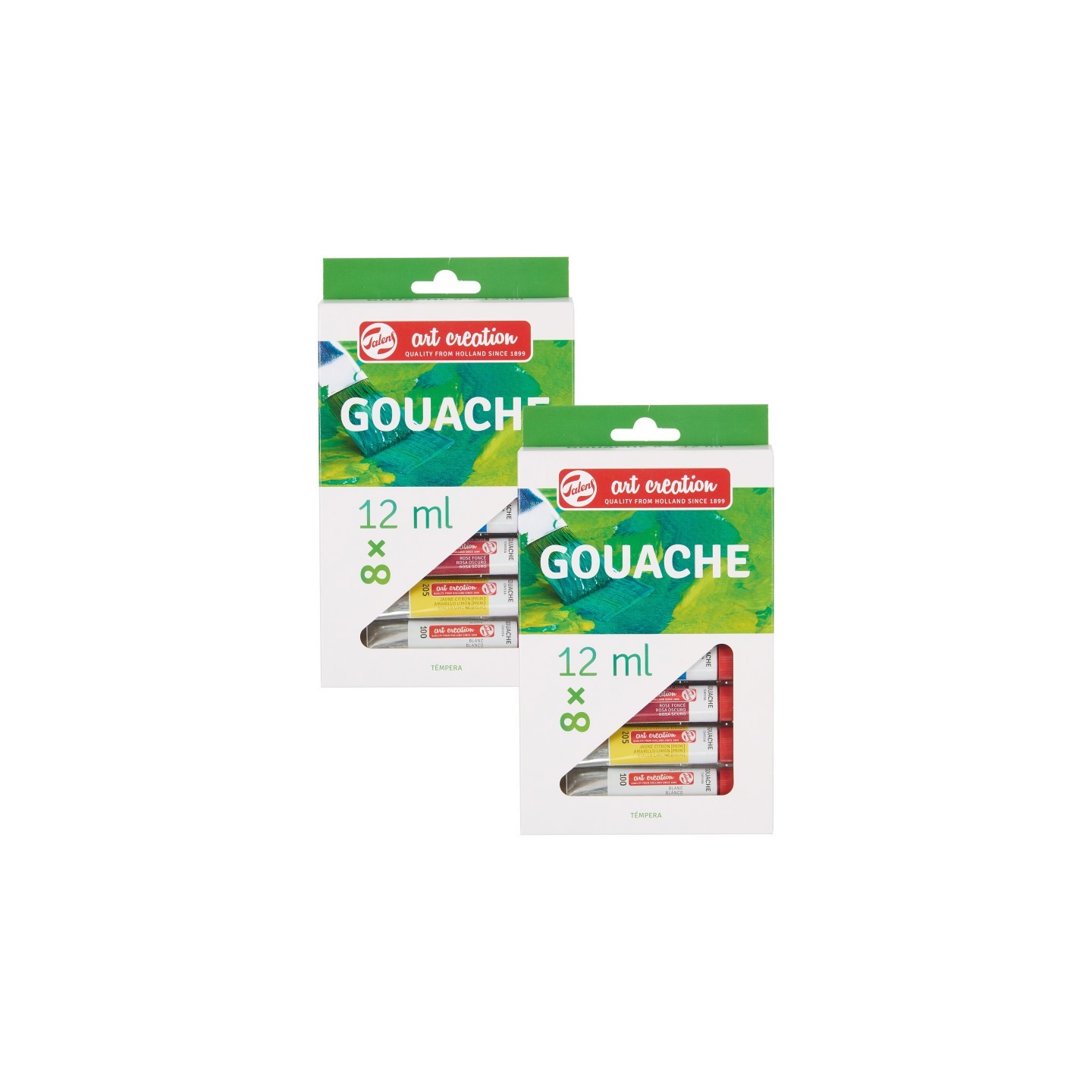 Talens Art Creation Gouache Set, 12mL, 8 Per Set, 2 Sets