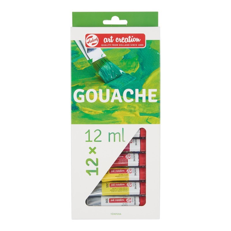 Talens Art Creation Gouache Set, 12 x 12mL
