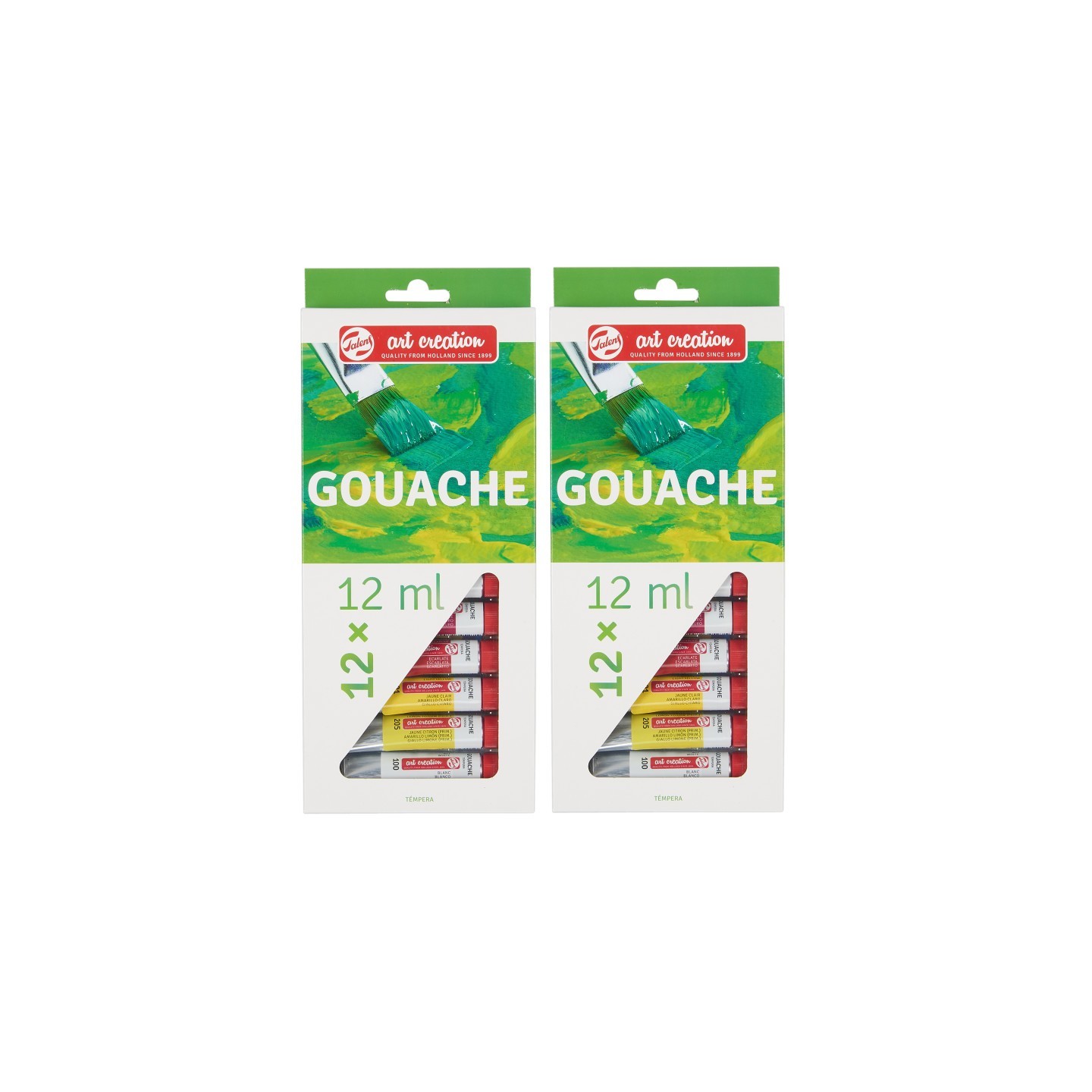 Talens Art Creation Gouache Set, 12mL, 12 Per Set, 2 Sets