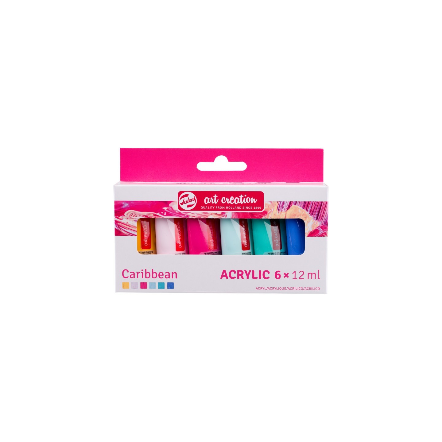 Talens Art Creation Acrylic Set, 6 x 12mL, Caribbean