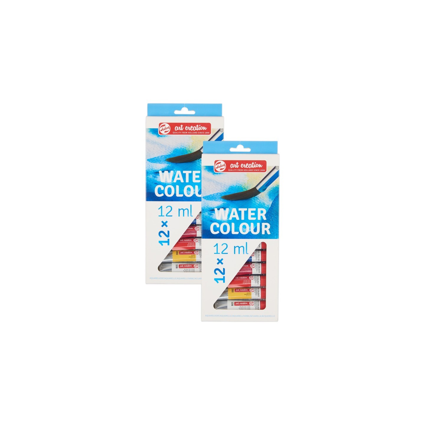 Talens Art Creation Watercolor Set, 12mL, 12 Per Set, 2 Sets
