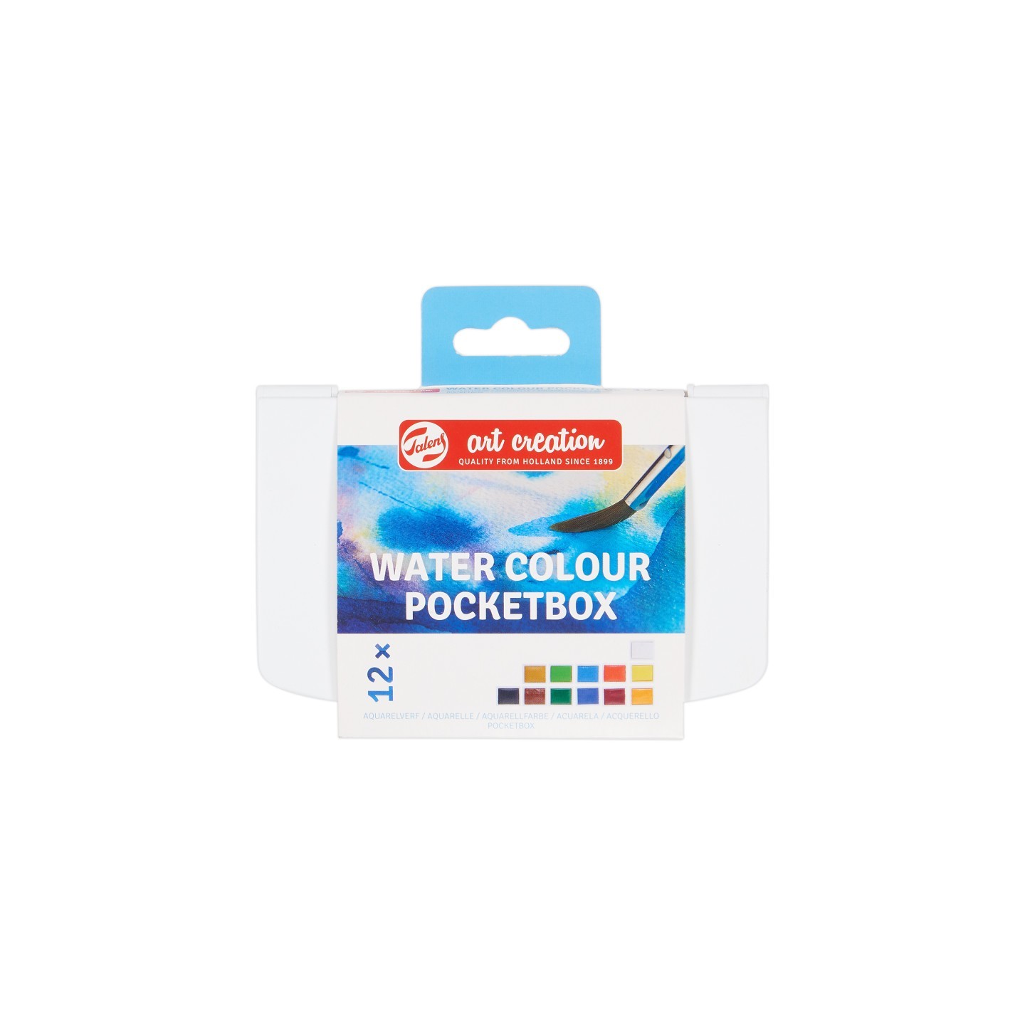Talens Art Creation Watercolor Pocketbox , 12 Pan